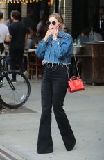 ASHLEY BENSON Out and About in New York 09/15/2017