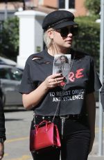 ASHLEY BENSON Out in Milan 09/20/2017