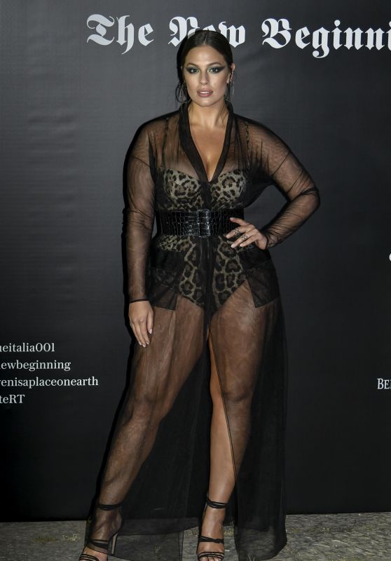 ASHLEY GRAHAM at Vogue Italia The New Beginning Party in Milan 09/22/2017