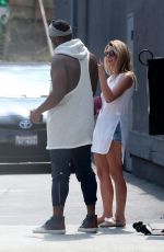 ASHLEY GREENE and Paul Khoury Out for Lunch in Studio City 09/04/2017