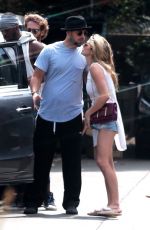 ASHLEY GREENE and Paul Khoury Out for Lunch in Studio City 09/04/2017