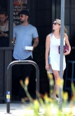 ASHLEY GREENE and Paul Khoury Out for Lunch in Studio City 09/04/2017