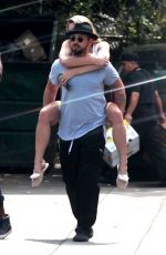 ASHLEY GREENE and Paul Khoury Out for Lunch in Studio City 09/04/2017