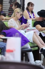 ASHLEY GREENE at a Nail Design in Los Angeles 09/06/2017