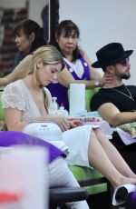 ASHLEY GREENE at a Nail Design in Los Angeles 09/06/2017