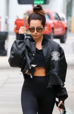ASHLEY TISDALE Heading to a Gym in Studio City 09/19/2017