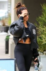 ASHLEY TISDALE Heading to a Gym in Studio City 09/19/2017