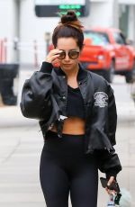 ASHLEY TISDALE Heading to a Gym in Studio City 09/19/2017