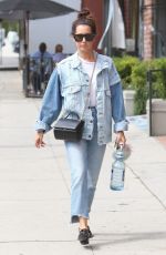 ASHLEY TISDALE in Jeans Out and About in Beverly Hills 09/19/2017