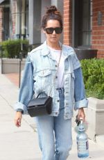 ASHLEY TISDALE in Jeans Out and About in Beverly Hills 09/19/2017