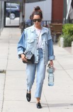ASHLEY TISDALE in Jeans Out and About in Beverly Hills 09/19/2017