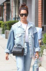 ASHLEY TISDALE in Jeans Out and About in Beverly Hills 09/19/2017