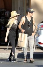 AVRIL LAVIGNE at a Beach in Malibu 09/24/2017