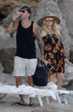 AVRIL LAVIGNE at a Beach in Malibu 09/24/2017