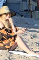 AVRIL LAVIGNE at a Beach in Malibu 09/24/2017