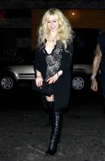 AVRIL LAVIGNE Celebrates Her Birthday at Tao in West Hollywood 09/27/2017