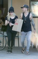 AVRIL LAVIGNE Out Shopping in Malibu 09/24/2017