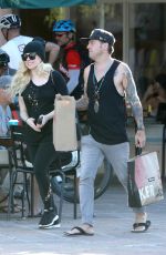 AVRIL LAVIGNE Out Shopping in Malibu 09/24/2017
