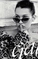 BALLA HADID in Elle Magazine, Italia October 2017