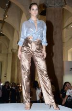 BARBARA PALVIN at Backstage of Alberta Ferretti Fashion Show in Milan 09/20/2017