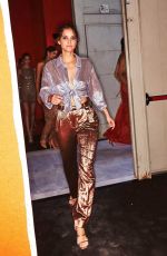 BARBARA PALVIN at Backstage of Alberta Ferretti Fashion Show in Milan 09/20/2017