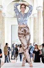 BARBARA PALVIN at Backstage of Alberta Ferretti Fashion Show in Milan 09/20/2017