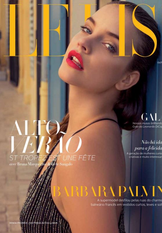 BARBARA PALVIN for Le Lis Blanc Magazine, Brazil October 2017