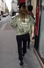 BARBARA PALVIN Out and About in Paris 09/27/2017