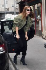 BARBARA PALVIN Out and About in Paris 09/27/2017
