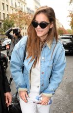 BARBARA PALVIN Out and About in Paris 09/28/2017