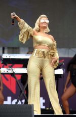 BEBE REXHA Performs at Global Citizen Festival in New York 09/23/2017