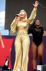 BEBE REXHA Performs at Global Citizen Festival in New York 09/23/2017