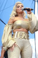 BEBE REXHA Performs at Global Citizen Festival in New York 09/23/2017