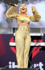 BEBE REXHA Performs at Global Citizen Festival in New York 09/23/2017