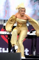 BEBE REXHA Performs at Global Citizen Festival in New York 09/23/2017