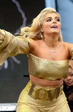 BEBE REXHA Performs at Global Citizen Festival in New York 09/23/2017