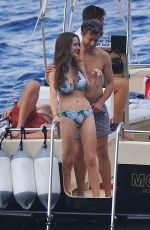 BEE SHAFFER in Bikini at a Boat in Portofino 08/31/2017