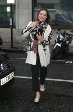 BELINDA CARLISLE Leaves Wogan House in London 09/29/2017