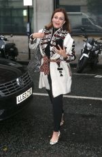 BELINDA CARLISLE Leaves Wogan House in London 09/29/2017