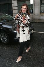 BELINDA CARLISLE Leaves Wogan House in London 09/29/2017