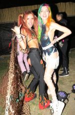 BELLA and DANI THORNE at Nocturnal Wonderland Festival in San Bernardino 09/15/2017