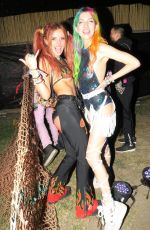 BELLA and DANI THORNE at Nocturnal Wonderland Festival in San Bernardino 09/15/2017