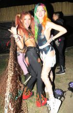 BELLA and DANI THORNE at Nocturnal Wonderland Festival in San Bernardino 09/15/2017