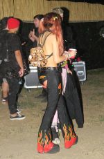 BELLA and DANI THORNE at Nocturnal Wonderland Festival in San Bernardino 09/15/2017