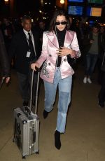 BELLA HADID Arrives in Paris by Eurostar Train 09/25/2017