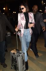 BELLA HADID Arrives in Paris by Eurostar Train 09/25/2017