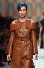 BELLA HADID at Fendi Fashion Show at Milan Fashion Week 09/21/2017