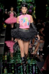 BELLA HADID at Moschino Fasion Show at Milan Fashion Week 09/21/2017
