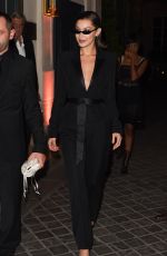 BELLA HADID at Rimowa Dinner in Paris 09/27/2017