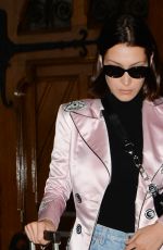BELLA HADID at St Pancras Station in London 09/25/2017